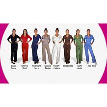 "As Is" Joy Performance Comfortable & Classy V-Neck Top