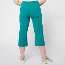 "As Is" Joy Performance Luxe Buttersoft Buy One, Get One Wide Leg C...