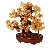 "As Is" KALIFANO Gemstone Bonsai Tree of Life Sculpture