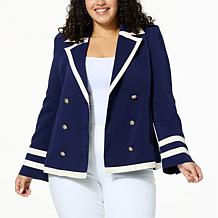 "As Is" kathy ireland® Fashion 360 Royal Diana Faux-Ever Leather Tr...