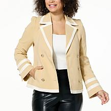 "As Is" kathy ireland® Fashion 360 Royal Diana Faux-Ever Leather Tr...