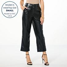 "As Is" kathy ireland© Fashion 360 Royal Dreams Straight-Leg Pant