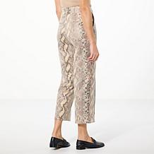 "As Is" kathy ireland© Fashion 360 Royal Dreams Straight-Leg Pant