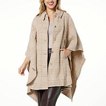 "As Is" kathy ireland® Fashion 360 Swiss Chateau Faux Wool Belted P...