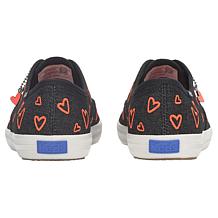 "As Is" Keds® Champion Embroidered Heart Canvas Lace-Up Sneaker