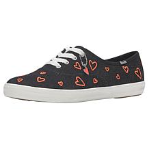 "As Is" KEDS Keds Champion Denim Hearts Footwear