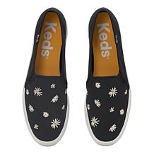 "As Is" Keds® Triple Decker Embroidered Daisy Canvas Platform Sneaker