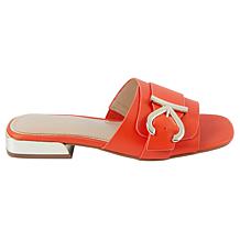 "As Is" Kenneth Cole New York Irene Leather Slip-On Sandal