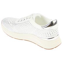 "As Is" Kenneth Cole Reaction Cindy Stretch Knit Jewel Sneaker