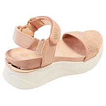 "As Is" Kenneth Cole Reaction Halsey 2-piece Hook and Loop Strap Sp...