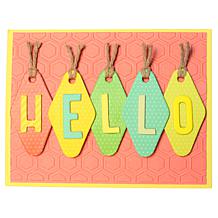 "As Is" Kingston Crafts Mini Chipboard Shapes and Storage Kit