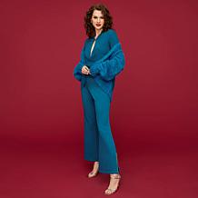 "As Is" LB70 by Lloyd Boston Every AngLL Twill Glimmer Mid-Rise Fla...