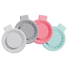 "As Is" Living Glow 2-Pack Rechargeable Mini Clip Fans