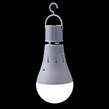 "As Is" Living Glow 3-pack Multi-Socket Rechargeable LED Bulbs