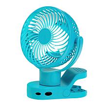 "As Is" Living Glow Fan Rechargeable Power Bank with LED Light