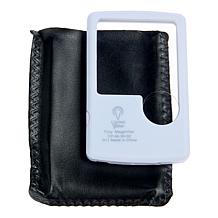 "As Is" Living Glow Mini Pocket Magnifier - Set of 4