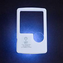 "As Is" Living Glow Mini Pocket Magnifier - Set of 4