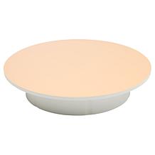 "As Is" Living Glow Motorized Rotating Mirror Display Stand