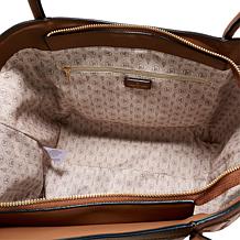 "As Is" London Fog Hannah Woven Shopper Tote