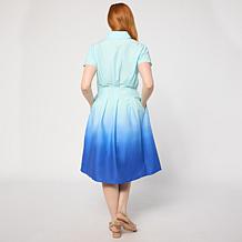 "As Is" Mark & James by Badgley Mischka Bat Wing Shirt Dress