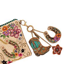 "As Is" Mary Frances Hand-Beaded Key Chains