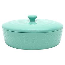 "As Is" Mesa Mia by Jenny Martinez 9.6" Stoneware Tortilla Warmer