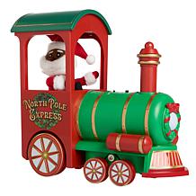 "As Is" Mr. Christmas Lit Musical Santa Train Circler