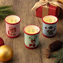 "As Is" Mr. Christmas Nostalgic Hurricanes 3-Piece Set