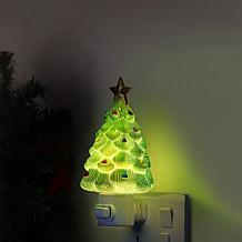 "As Is" Mr. Christmas Set of 2 Nightlights