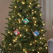 "As Is" Mr. Christmas Set of 3 Musical Record Ornaments