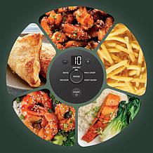 "As Is" Ninja Crispi 5-in-1 Glass Air Fryer with 3 Containers