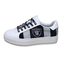"As Is" Officially Licensed NFL Lace-Up Sparkle Sneaker by Cuce Sho...