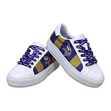 "As Is" Officially Licensed NFL Lace-Up Sparkle Sneaker by Cuce Sho...