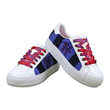 "As Is" Officially Licensed NFL Lace-Up Sparkle Sneaker by Cuce Sho...