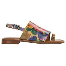 "As Is" Patricia Nash Angelica Leather Slingback Sandal