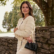 "As Is" Patricia Nash Borriana Frame Crossbody