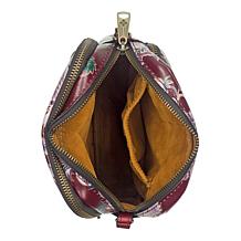 "As Is" Patricia Nash Camini Leather Phone Crossbody Bag