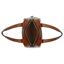 "As Is" Patricia Nash Dagali Satchel with Micro Hangoff