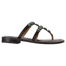 "As Is" Patricia Nash Fiorella Leather Thong Sandal