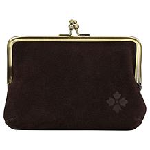 "As Is" Patricia Nash Fira Frame Leather Pouch
