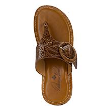 "As Is" Patricia Nash Fulvia Leather Sandal