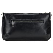 "As Is" Patricia Nash Laurina Leather Crossbody with Wristlet Strap