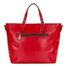 "As Is" Patricia Nash Maeva Leather Crossbody Handbag