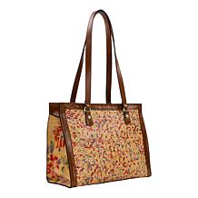 "As Is" Patricia Nash Merena Woven Satchel