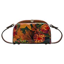 "As Is" Patricia Nash Pilzone Leather Frame Crossbody Bag