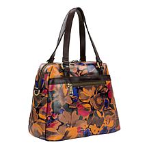 "As Is" Patricia Nash Rosora Leather Satchel