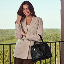 "As Is" Patricia Nash Rosora Leather Satchel