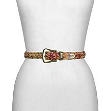 "As Is" Patricia Nash Townsend Braided Belt