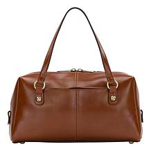 "As Is" Patricia Nash Valmorea Top Handle Leather Satchel