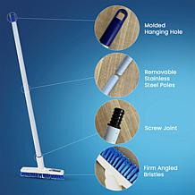 "As Is" Professor Amos 9" Grout Brush & 52" Telescopic Pole